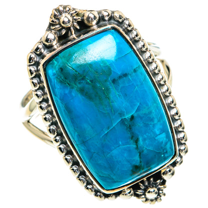 Chrysocolla Rings handcrafted by Ana Silver Co - RING82071