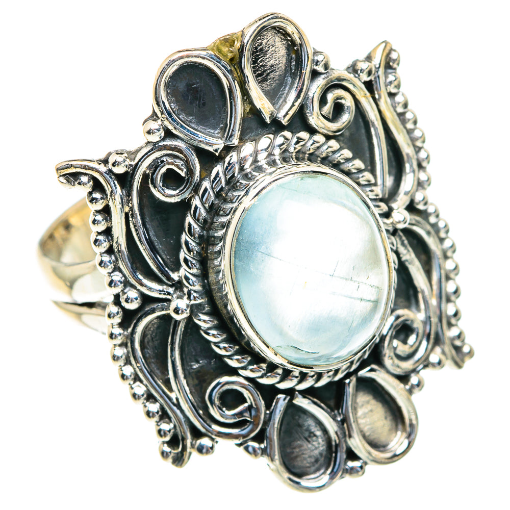 Aquamarine Rings handcrafted by Ana Silver Co - RING82076