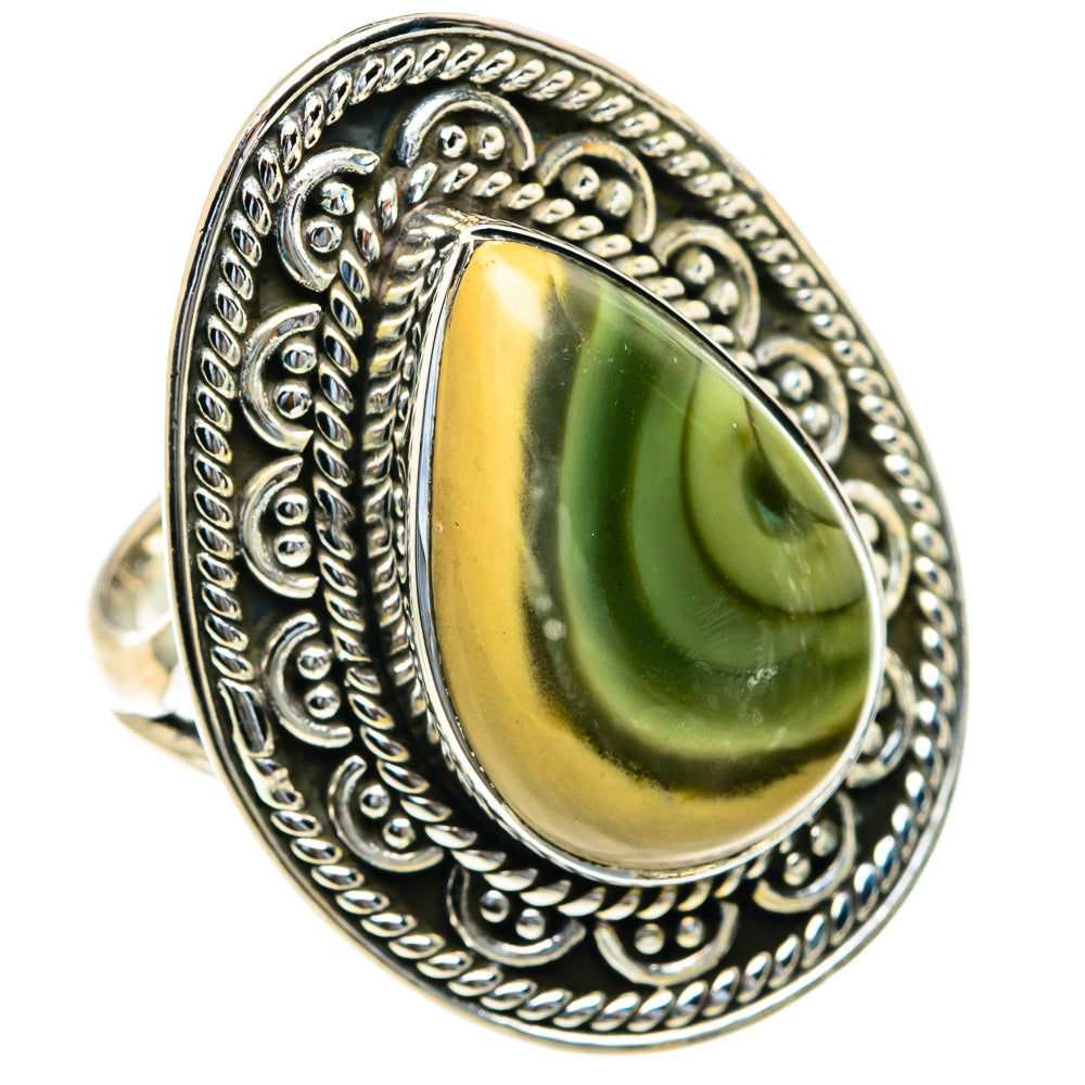 Willow Creek Jasper Rings handcrafted by Ana Silver Co - RING82077
