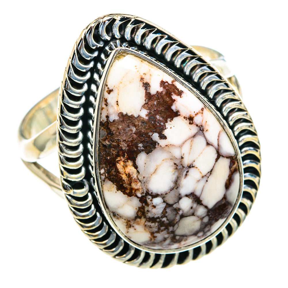 Peanut Wood Jasper Rings handcrafted by Ana Silver Co - RING82080