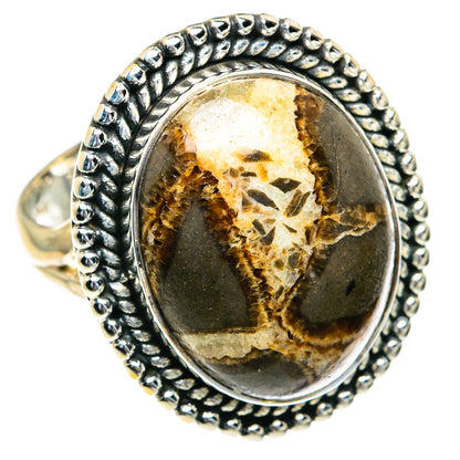 Septarian Nodule Rings handcrafted by Ana Silver Co - RING82082