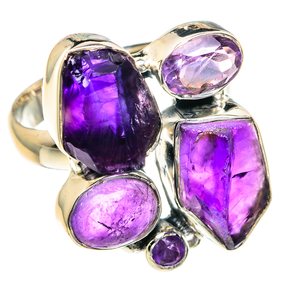 Amethyst Rings handcrafted by Ana Silver Co - RING82092