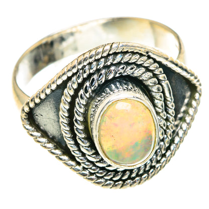 Ethiopian Opal Rings handcrafted by Ana Silver Co - RING82103
