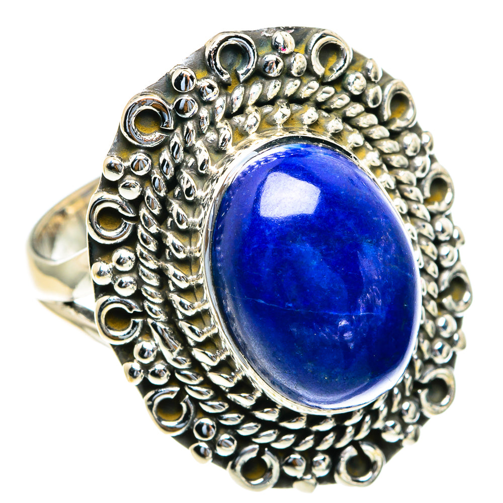 Lapis Lazuli Rings handcrafted by Ana Silver Co - RING82111