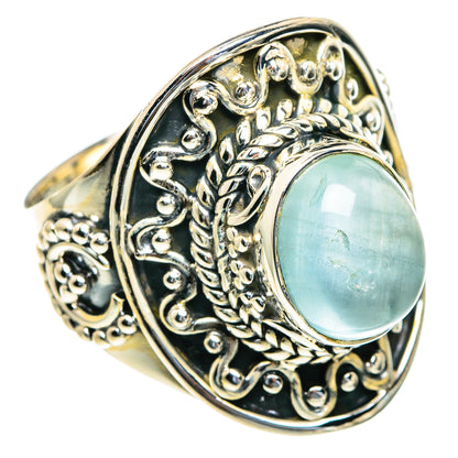 Aquamarine Rings handcrafted by Ana Silver Co - RING82114