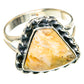 Plume Agate Rings handcrafted by Ana Silver Co - RING82127