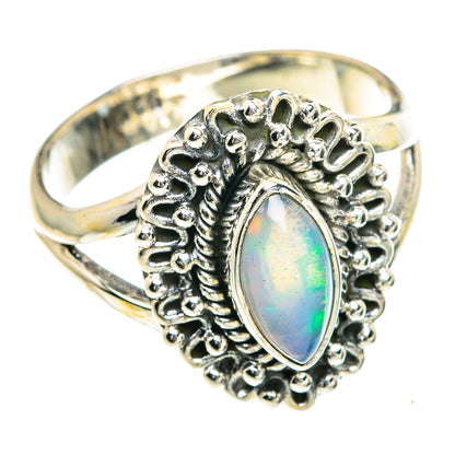 Ethiopian Opal Rings handcrafted by Ana Silver Co - RING82139