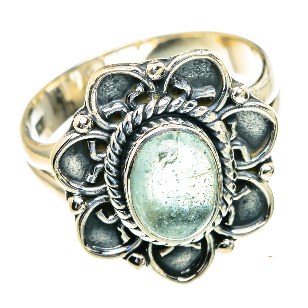 Aquamarine Rings handcrafted by Ana Silver Co - RING82146