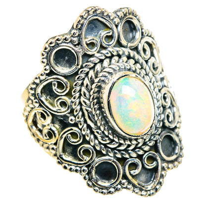 Ethiopian Opal Rings handcrafted by Ana Silver Co - RING82175