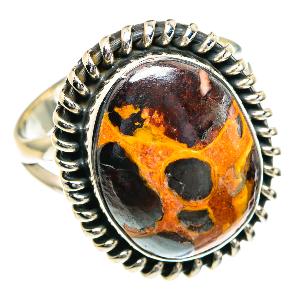 Bauxite Rings handcrafted by Ana Silver Co - RING82205 - Photo 2