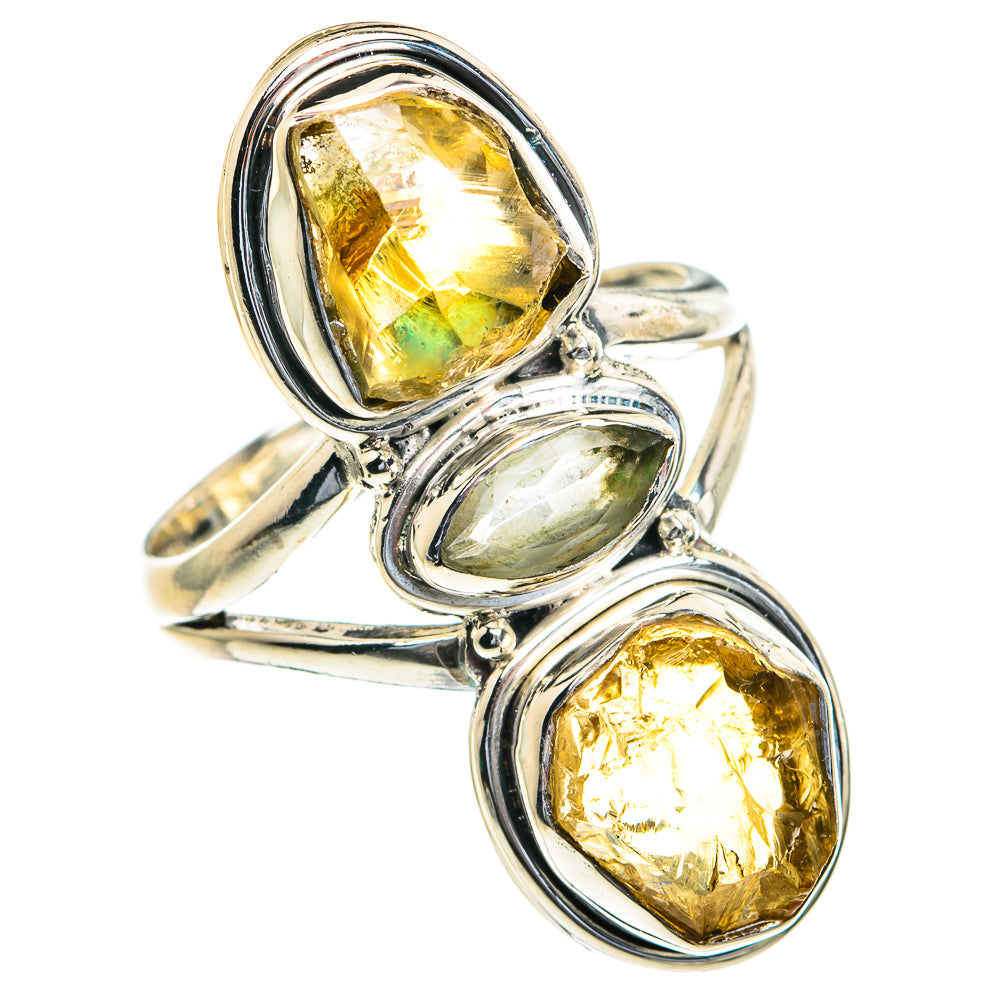 Citrine Rings handcrafted by Ana Silver Co - RING82211