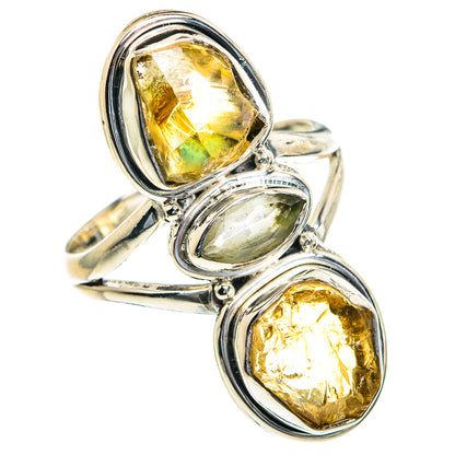 Citrine Rings handcrafted by Ana Silver Co - RING82211