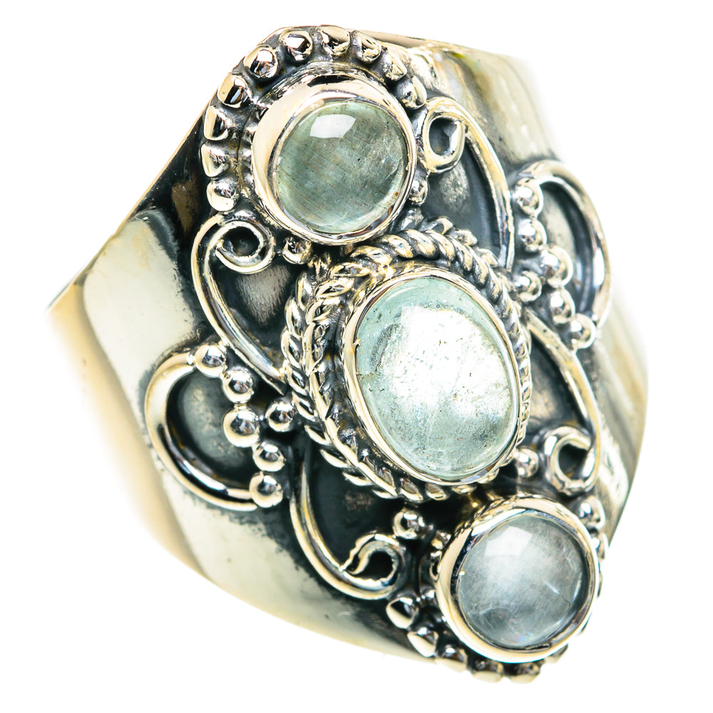 Aquamarine Rings handcrafted by Ana Silver Co - RING82230