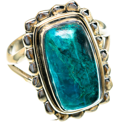 Chrysocolla Rings handcrafted by Ana Silver Co - RING82231