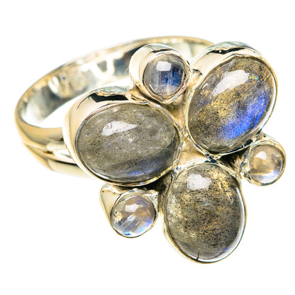 Labradorite Rings handcrafted by Ana Silver Co - RING82232