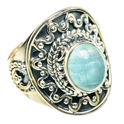 Aquamarine Rings handcrafted by Ana Silver Co - RING82236