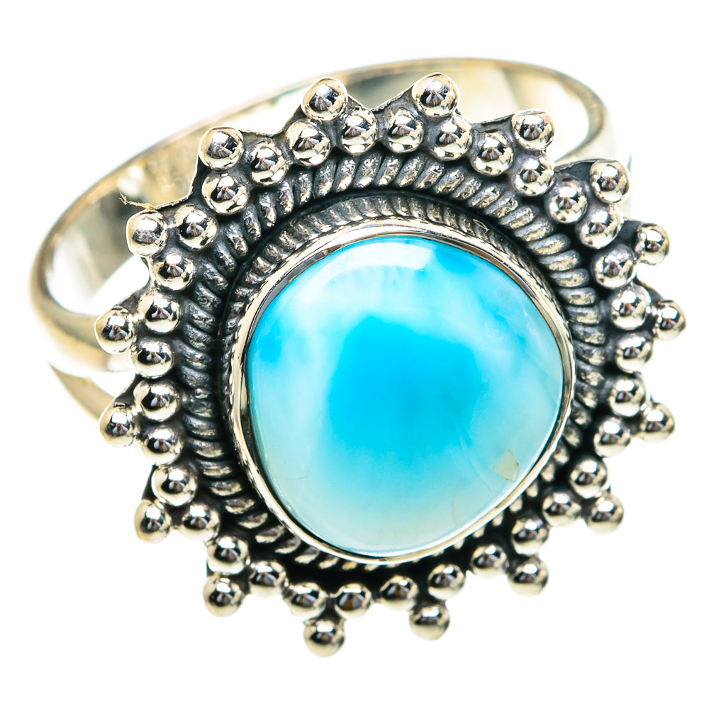 Larimar Rings handcrafted by Ana Silver Co - RING82237