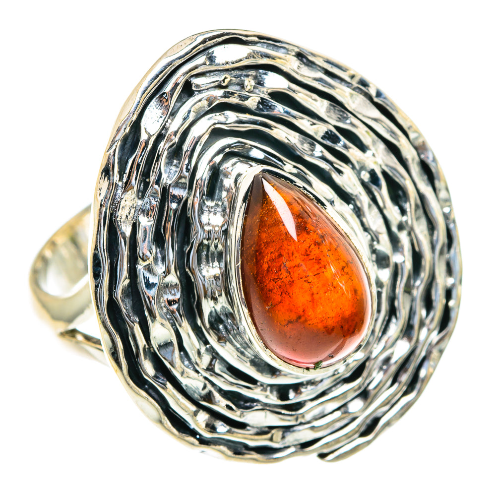 Garnet Rings handcrafted by Ana Silver Co - RING82247 - Photo 2