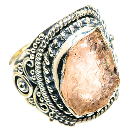 Rose Quartz Rings handcrafted by Ana Silver Co - RING82249 - Photo 2