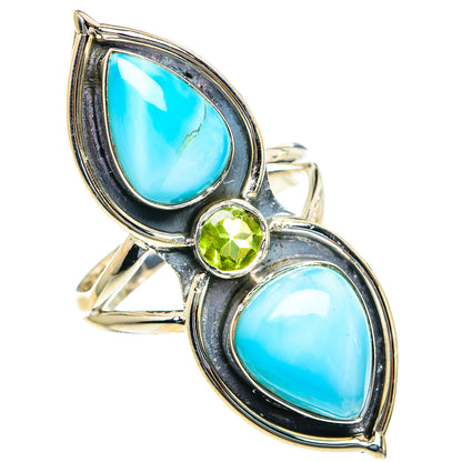 Larimar Rings handcrafted by Ana Silver Co - RING82280