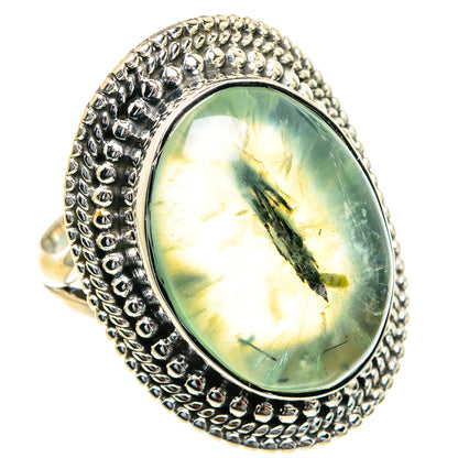 Prehnite Rings handcrafted by Ana Silver Co - RING82283