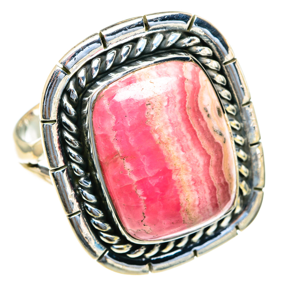 Rhodochrosite Rings handcrafted by Ana Silver Co - RING82293
