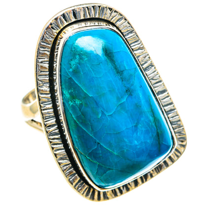 Chrysocolla Rings handcrafted by Ana Silver Co - RING82323