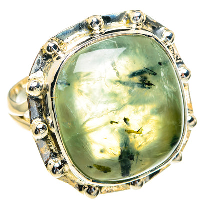Prehnite Rings handcrafted by Ana Silver Co - RING82326