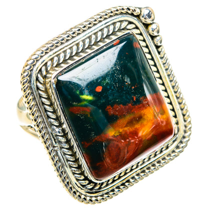 Bloodstone Rings handcrafted by Ana Silver Co - RING82330