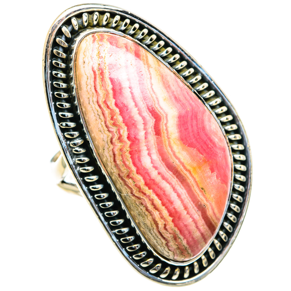 Rhodochrosite Rings handcrafted by Ana Silver Co - RING82338