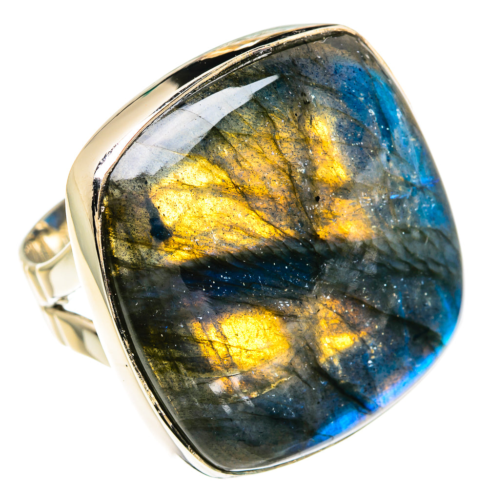 Labradorite Rings handcrafted by Ana Silver Co - RING82374