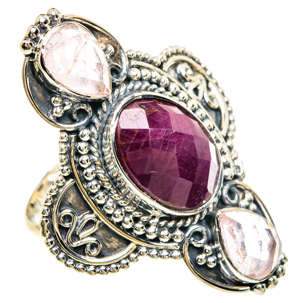 Ruby Rings handcrafted by Ana Silver Co - RING82382