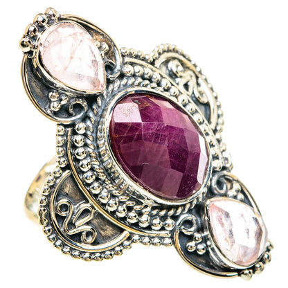 Ruby Rings handcrafted by Ana Silver Co - RING82382