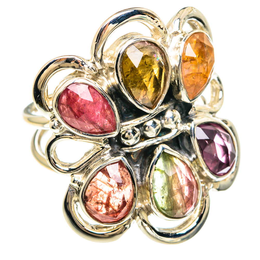 Pink Tourmaline Rings handcrafted by Ana Silver Co - RING82387