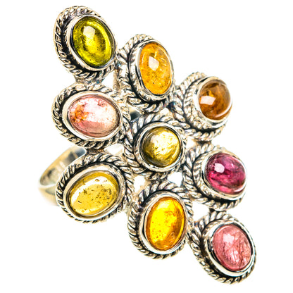Pink Tourmaline Rings handcrafted by Ana Silver Co - RING82388