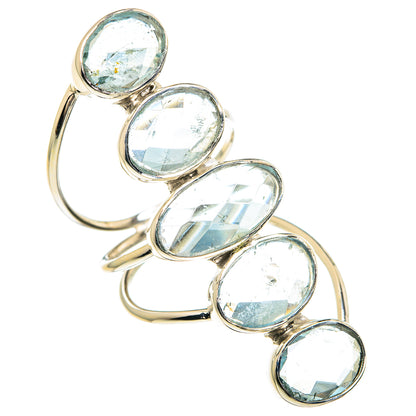 Aquamarine Rings handcrafted by Ana Silver Co - RING82395