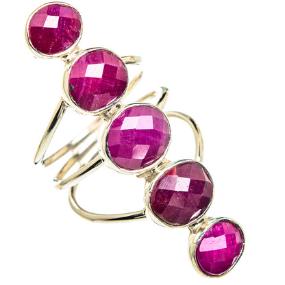 Pink Tourmaline Rings handcrafted by Ana Silver Co - RING82403