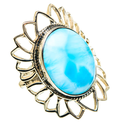 Larimar Rings handcrafted by Ana Silver Co - RING82417
