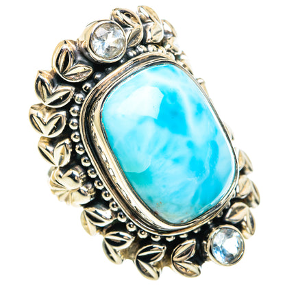 Larimar Rings handcrafted by Ana Silver Co - RING82418