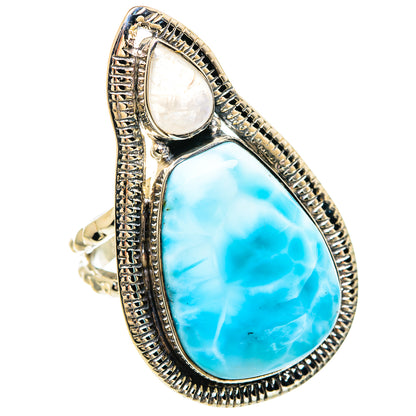 Larimar Rings handcrafted by Ana Silver Co - RING82420