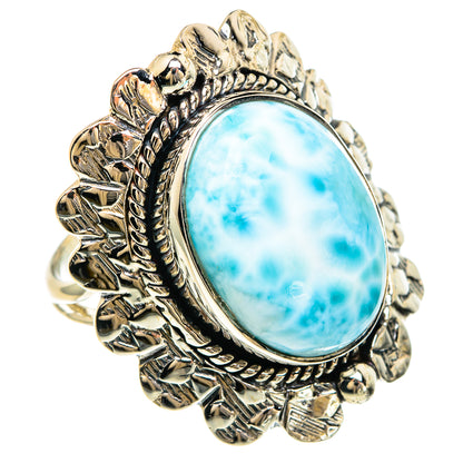 Larimar Rings handcrafted by Ana Silver Co - RING82430
