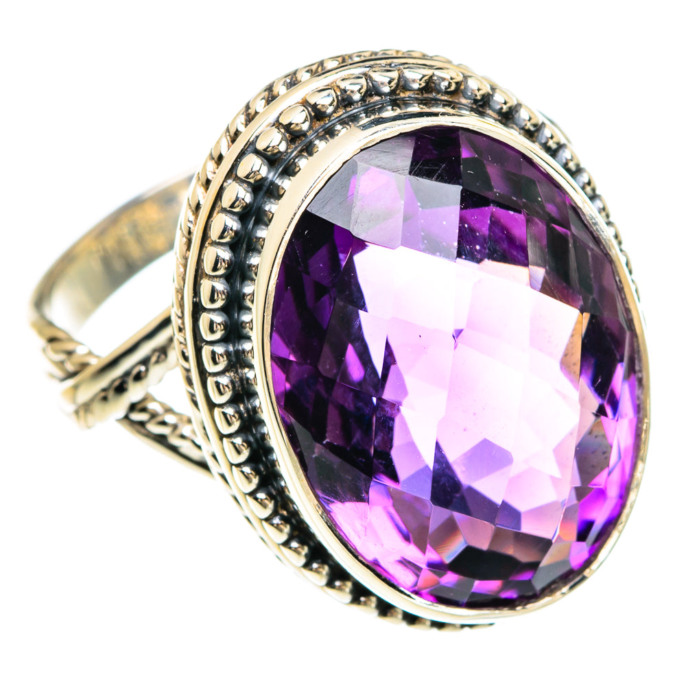 Amethyst Rings handcrafted by Ana Silver Co - RING82447