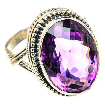 Amethyst Rings handcrafted by Ana Silver Co - RING82447