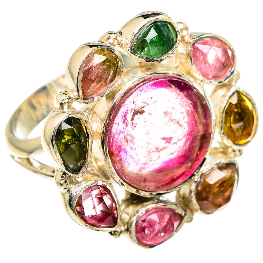 Pink Tourmaline Rings handcrafted by Ana Silver Co - RING82454