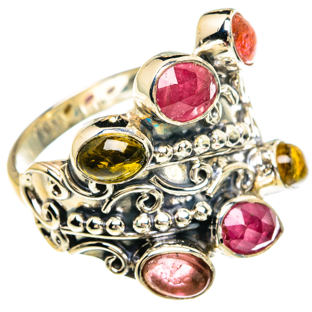 Pink Tourmaline Rings handcrafted by Ana Silver Co - RING82455