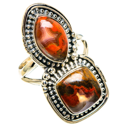 Moroccan Agate Rings handcrafted by Ana Silver Co - RING82475