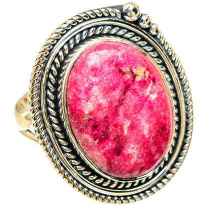 Thulite Rings handcrafted by Ana Silver Co - RING82480