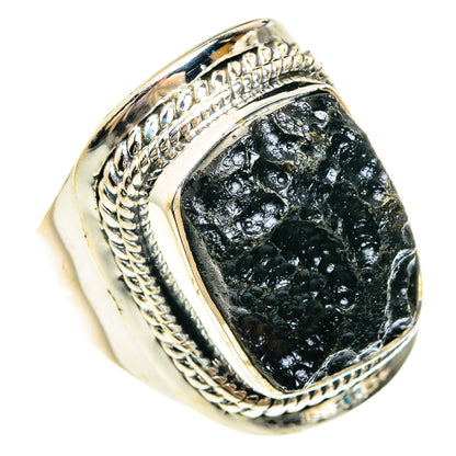 Tektite Rings handcrafted by Ana Silver Co - RING82483