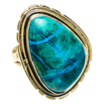 Chrysocolla Rings handcrafted by Ana Silver Co - RING82508