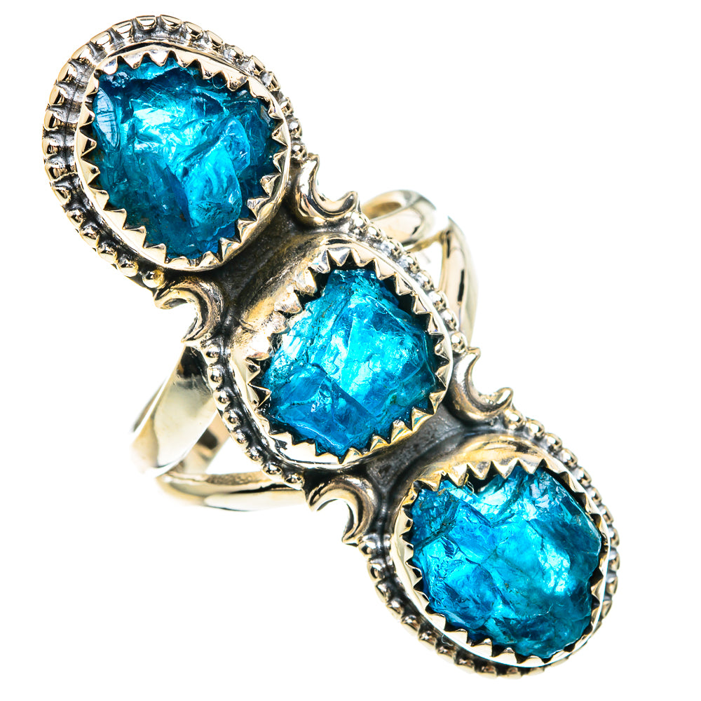 Apatite Rings handcrafted by Ana Silver Co - RING82510